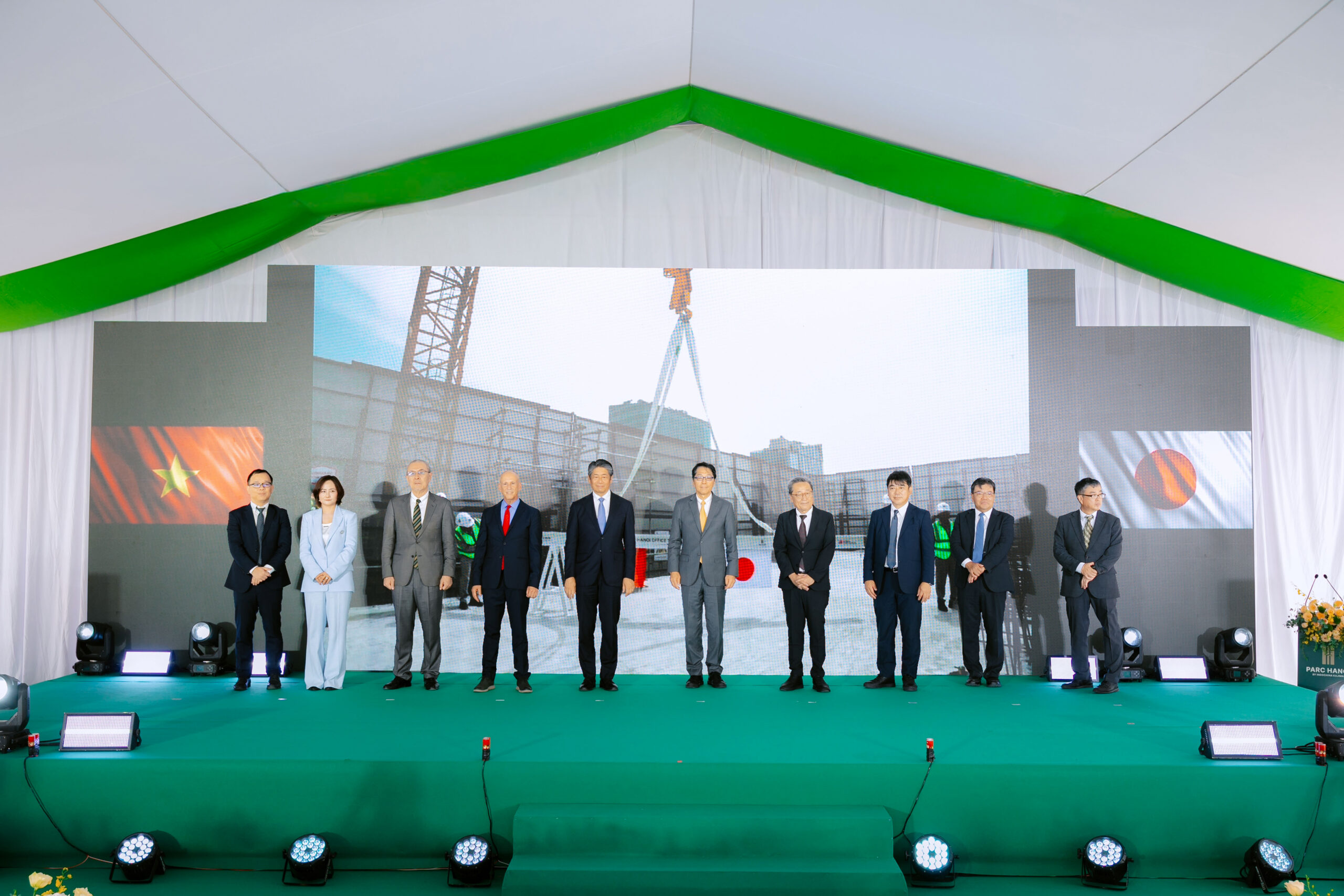 Parc Hanoi Topping Out ceremony