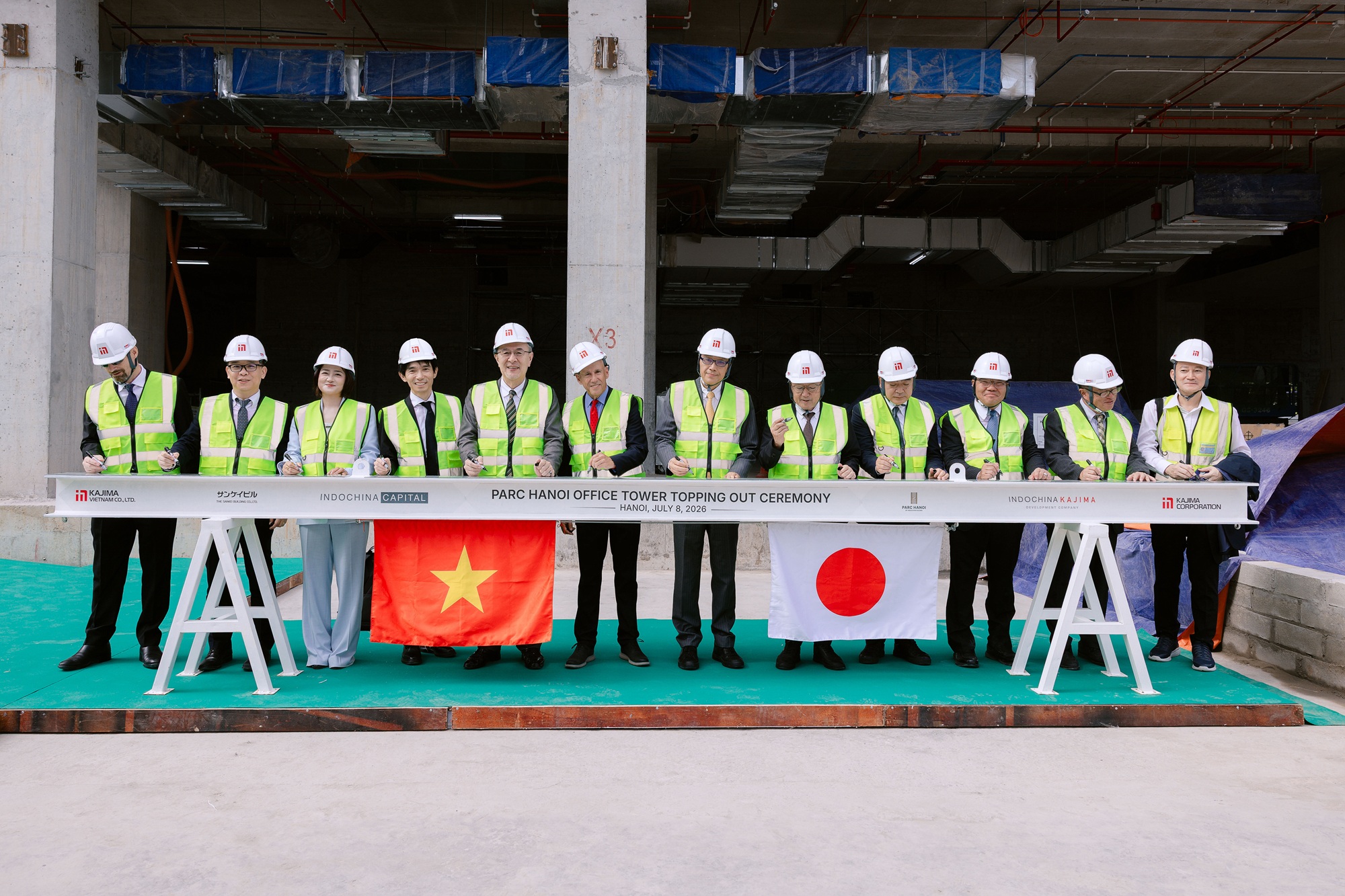 Parc Hanoi Topping Out ceremony